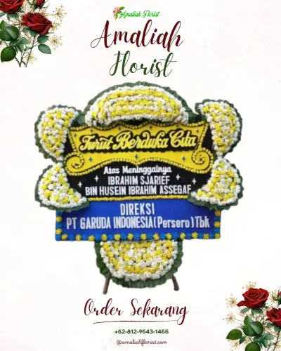 Papan Bunga Duka di Cisempur